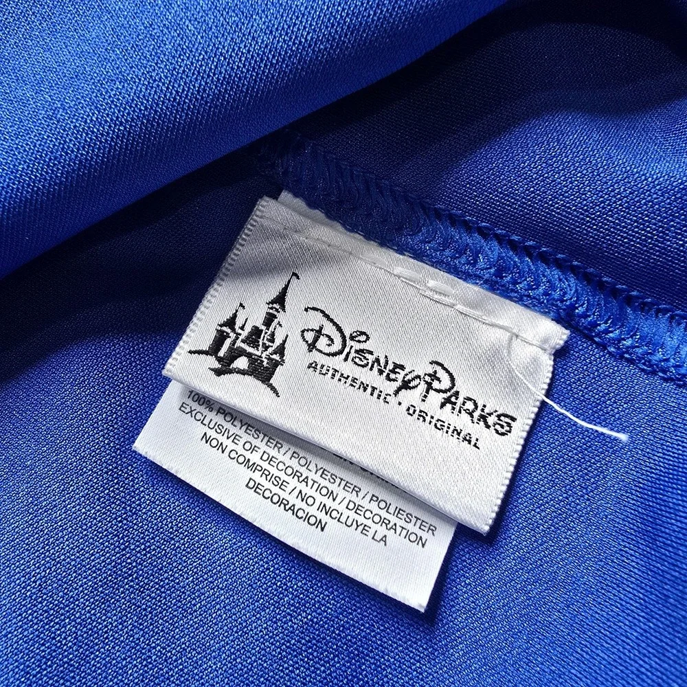 Nike Golf Tour Performance Polo Mens XL Blue Dri-Fit Disney Parks Mickey Mouse